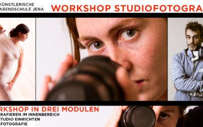 Workshopreihe Fotografie im Innenbereich und Homestudio